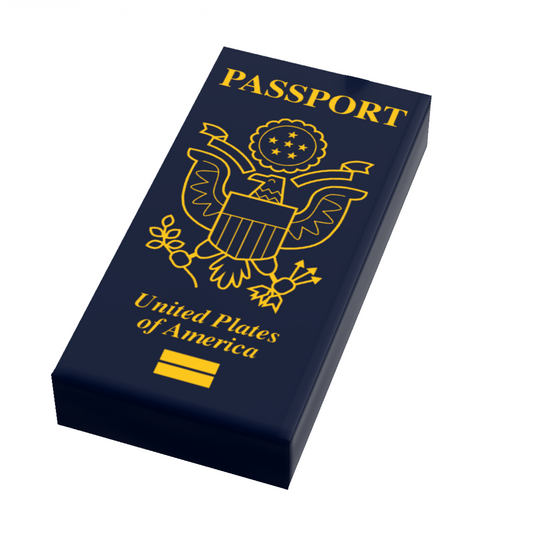 B3 Customs® Passport (1x2 Tile) B3 Customs