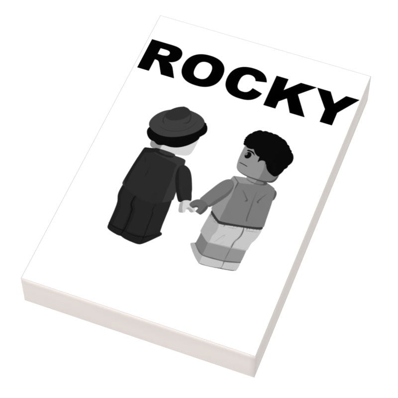 Rocky Movie Cover (2x3 Tile) - B3 Customs B3 Customs