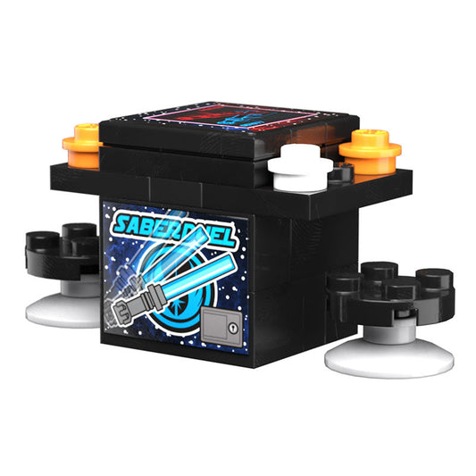SW Saber Duel 2-Player Classic Arcade made using LEGO parts - B3 Customs B3 Customs