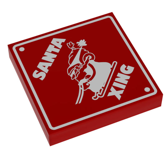 Santa Xing Sign (2x2 Tile) B3 Customs