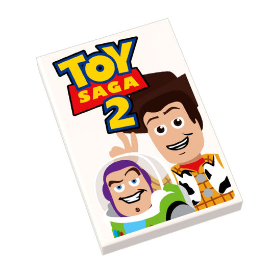 Toy Saga 2 Movie Cover (2x3 Tile) B3 Customs
