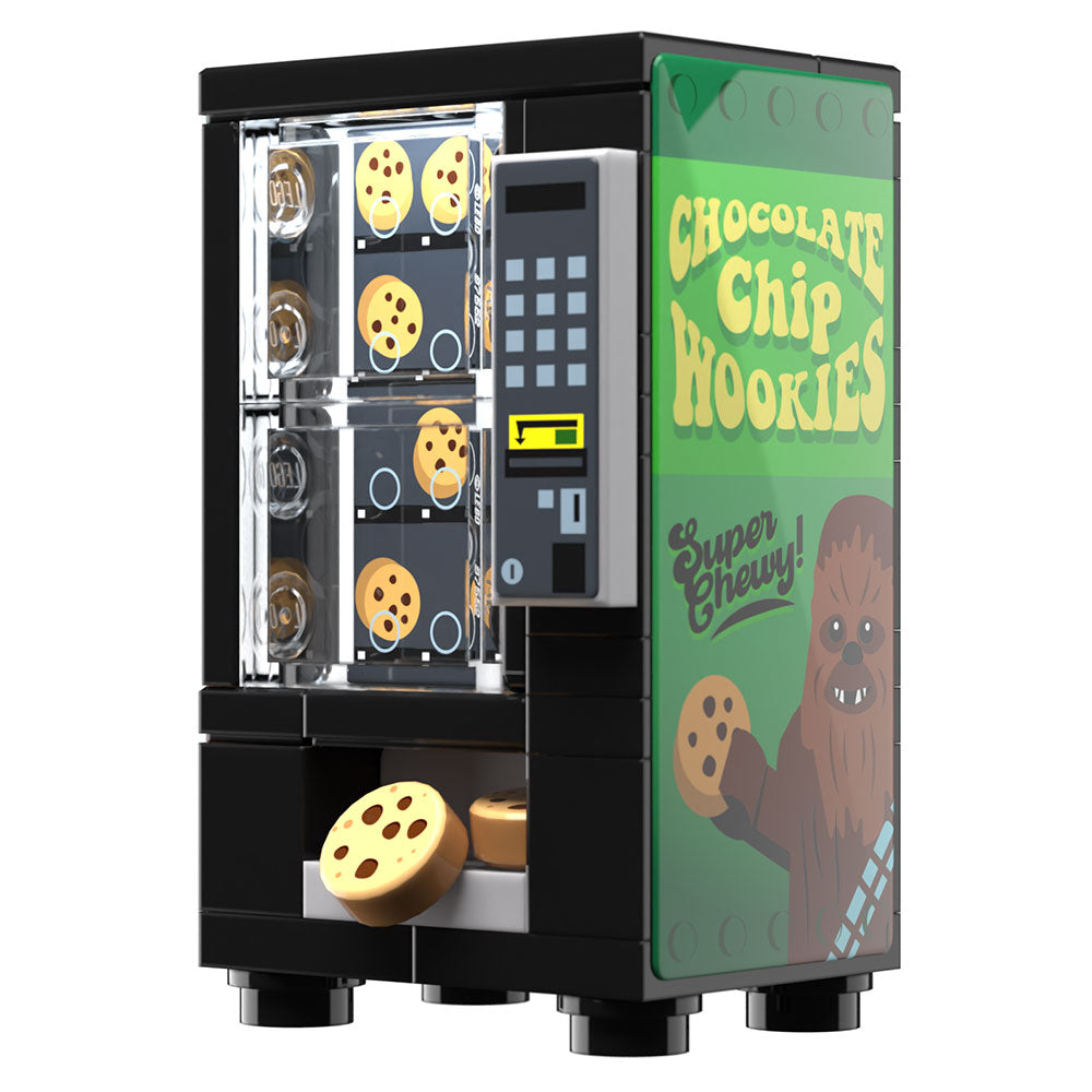 Chocolate Chip Wookie Cookies Vending Machine Building Set made using LEGO parts - B3 Customs B3 Customs