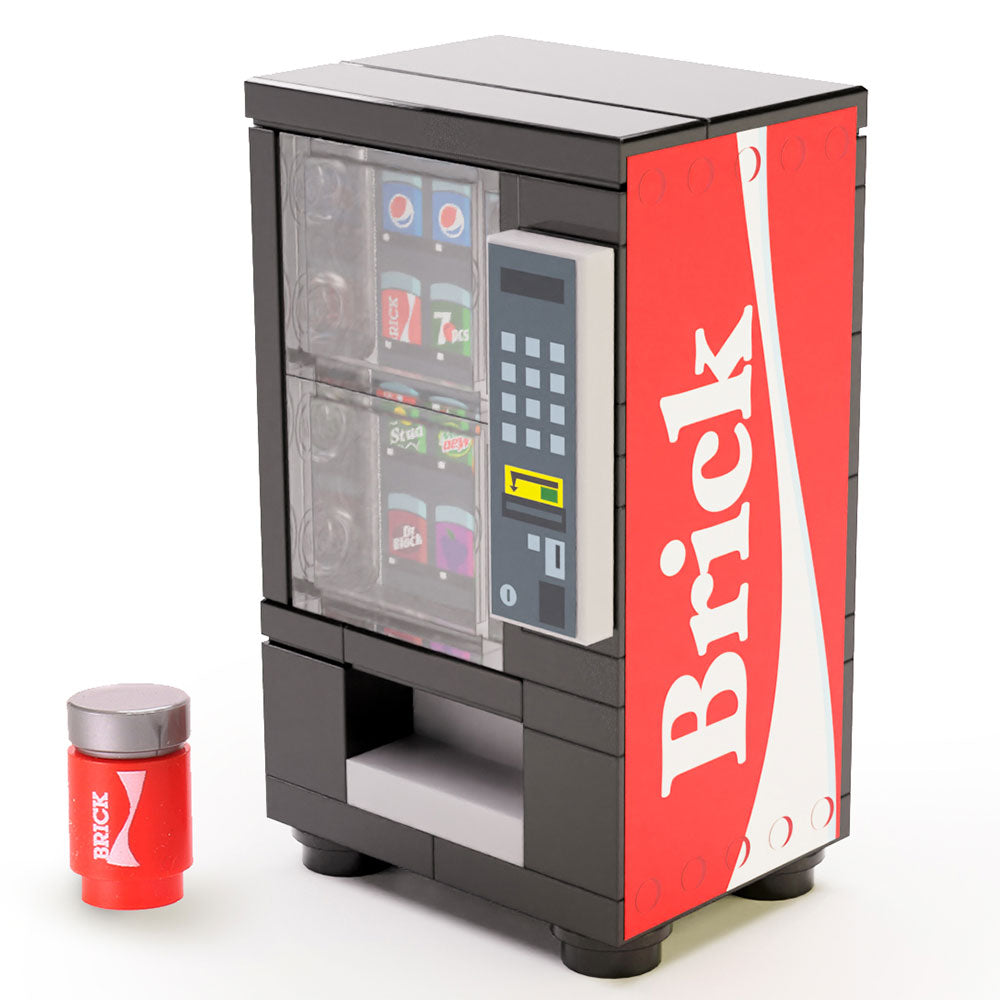 Brick - B3 Customs Soda Vending Machine made using LEGO parts B3 Customs