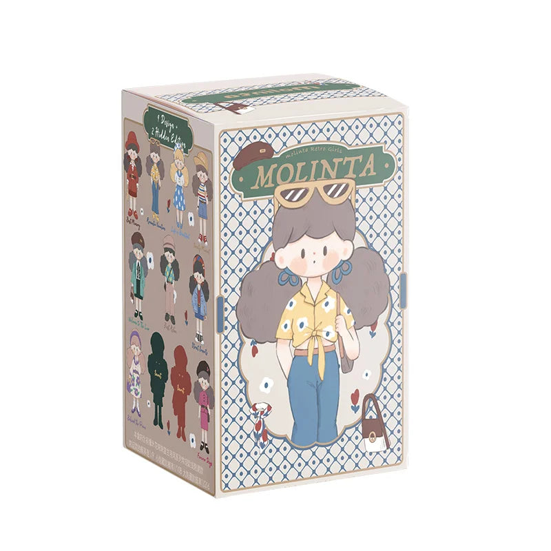 Finding Unicorn Molinta Retro Girls Series Blind Box (1 Blind Box) Super Anime Store