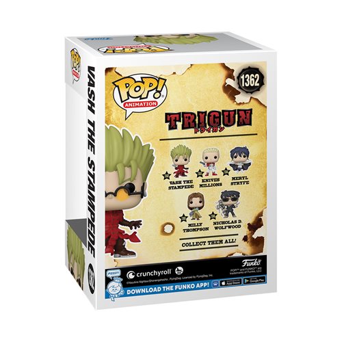 Funko POP! Animation: Trigun - Vash the Stampede ANlMEHOME