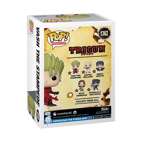 Funko POP! Animation: Trigun - Vash the Stampede ANlMEHOME