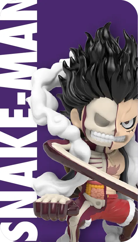 Freeny's Hidden Dissectibles: One Piece (Luffy’s Gears Edition) Blind Box (1 Blind Box) Super Anime Store
