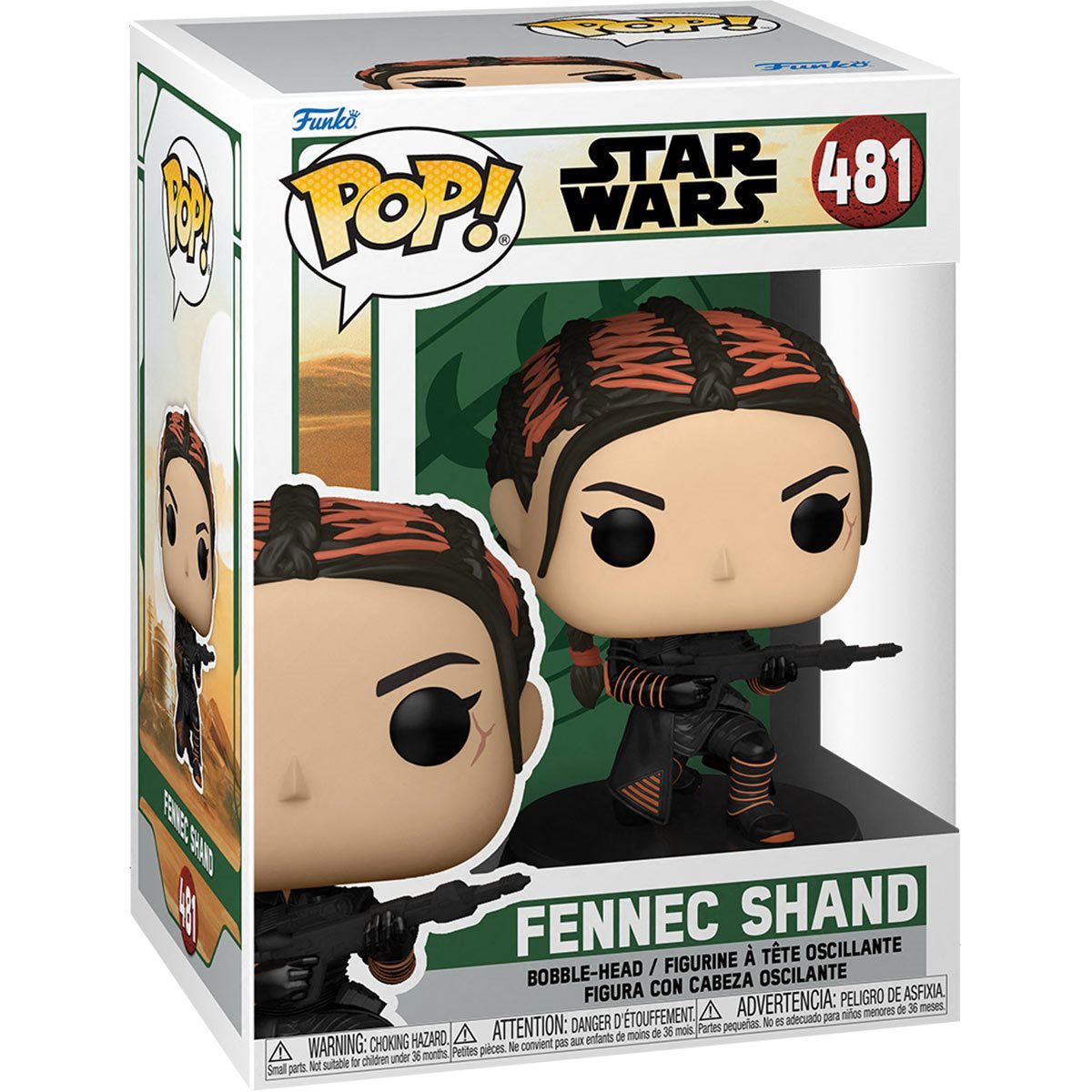 Funko Pop! Star Wars: Book of Boba Fett - Fennec Shand Josh's Cards