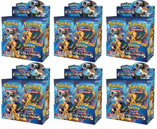 XY: Evolutions - Booster Box Case Trading Card World