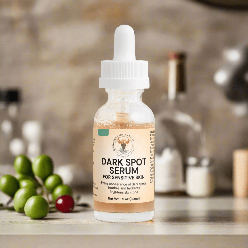 Dark Spot Serum for Sensitive Skin — Dark Roast Whole Bean Coffee
