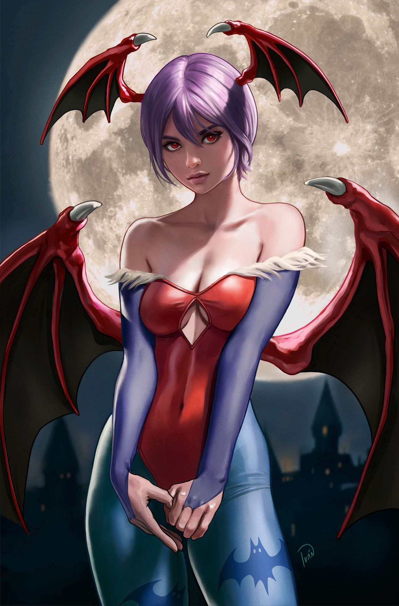 DARKSTALKERS #1 ~ 20TH ANNIVERSARY (IVAN TALAVERA EXCLUSIVE VIRGIN VARIANT A & B SET)(2024) Fandom Comic Shop