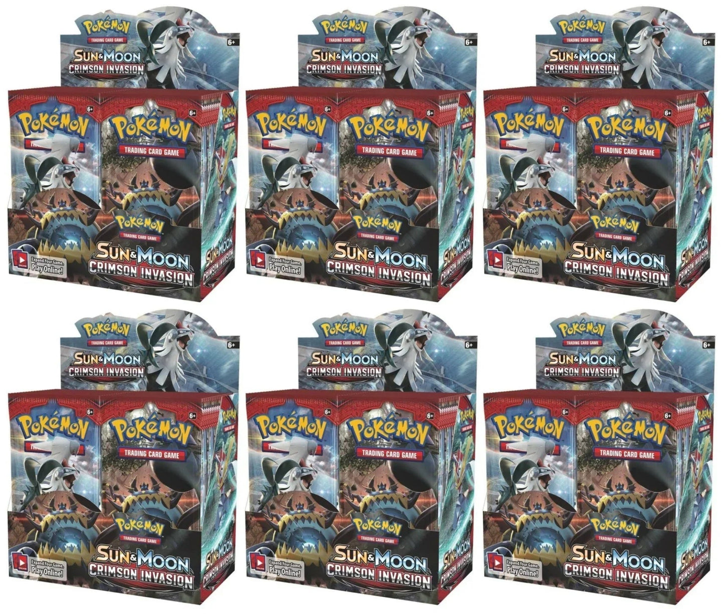 Sun & Moon: Crimson Invasion - Booster Case Trading Card World