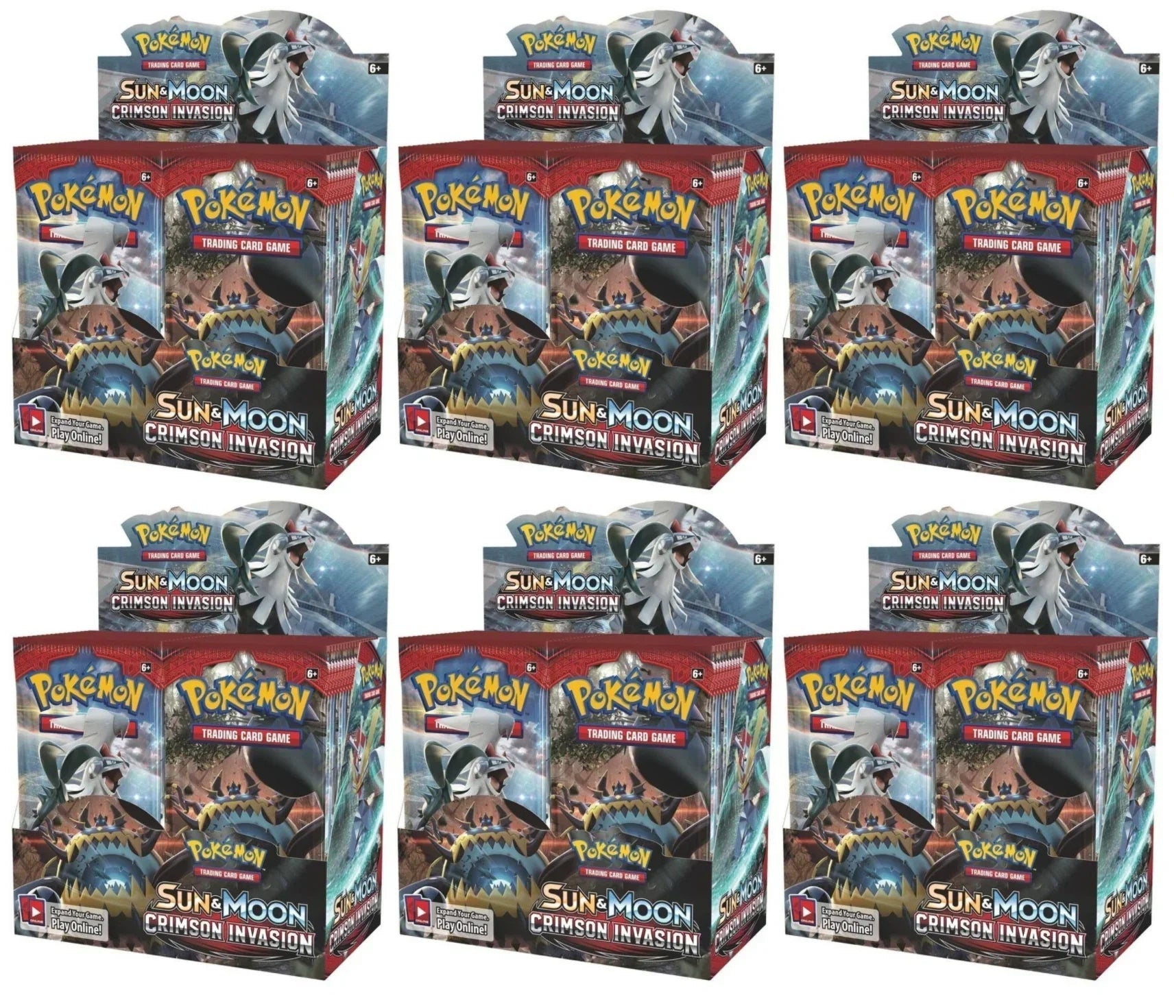 Sun & Moon: Crimson Invasion - Booster Case Trading Card World