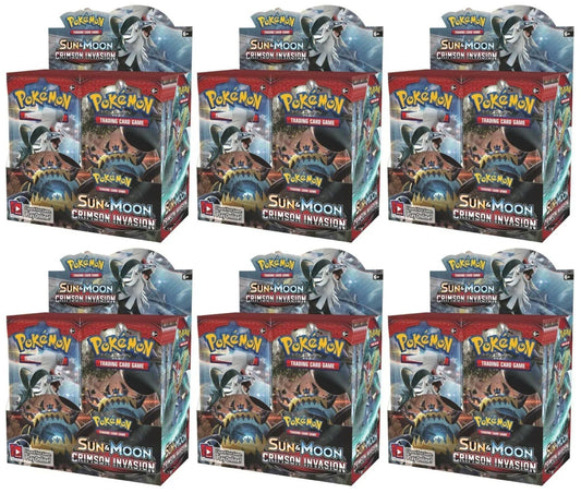 Sun & Moon: Crimson Invasion - Booster Case Trading Card World