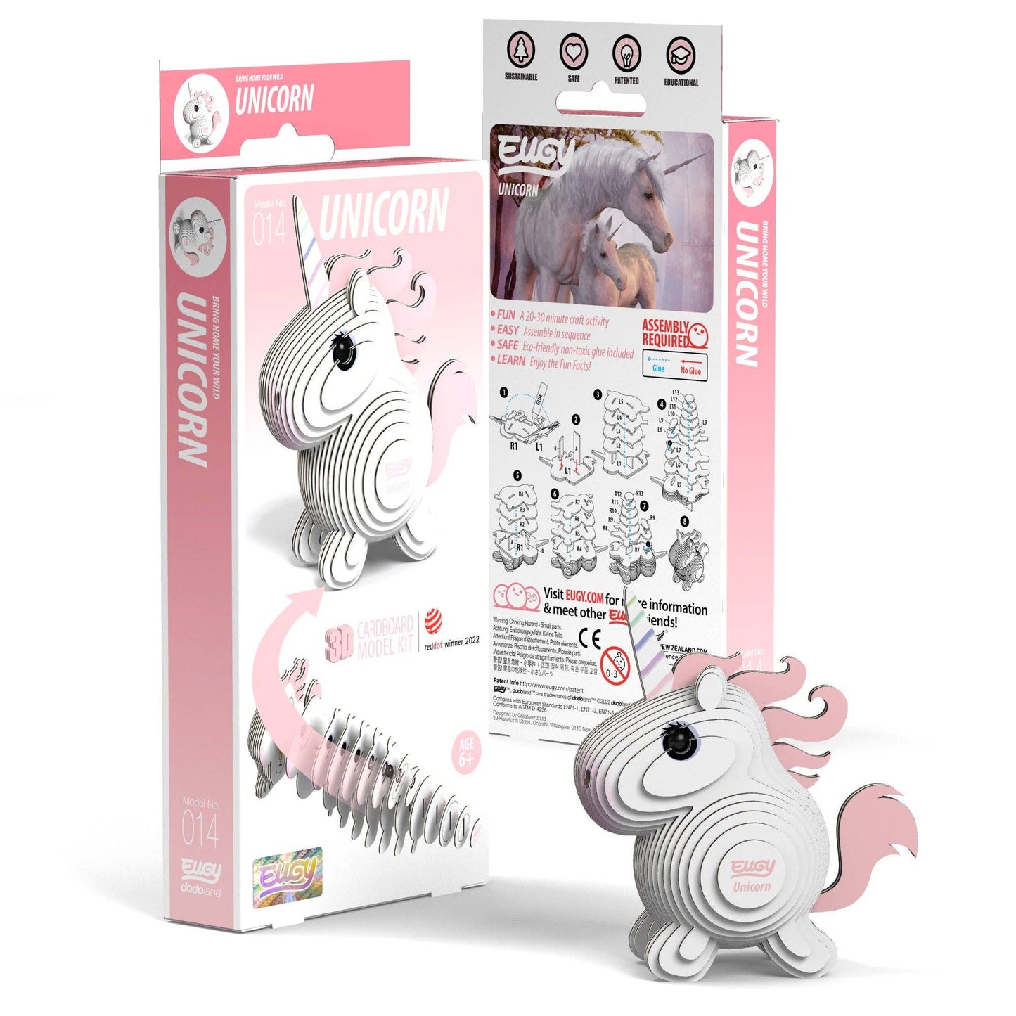 EUGY Unicorn 3D Puzzle Olita Gifts & Goods