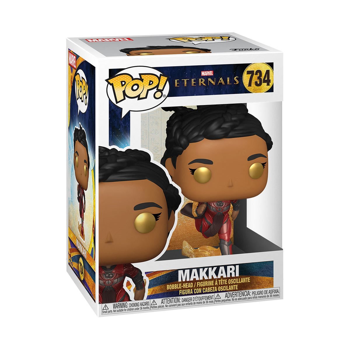 Funko Pop! Eternals: Makkari Josh's Cards