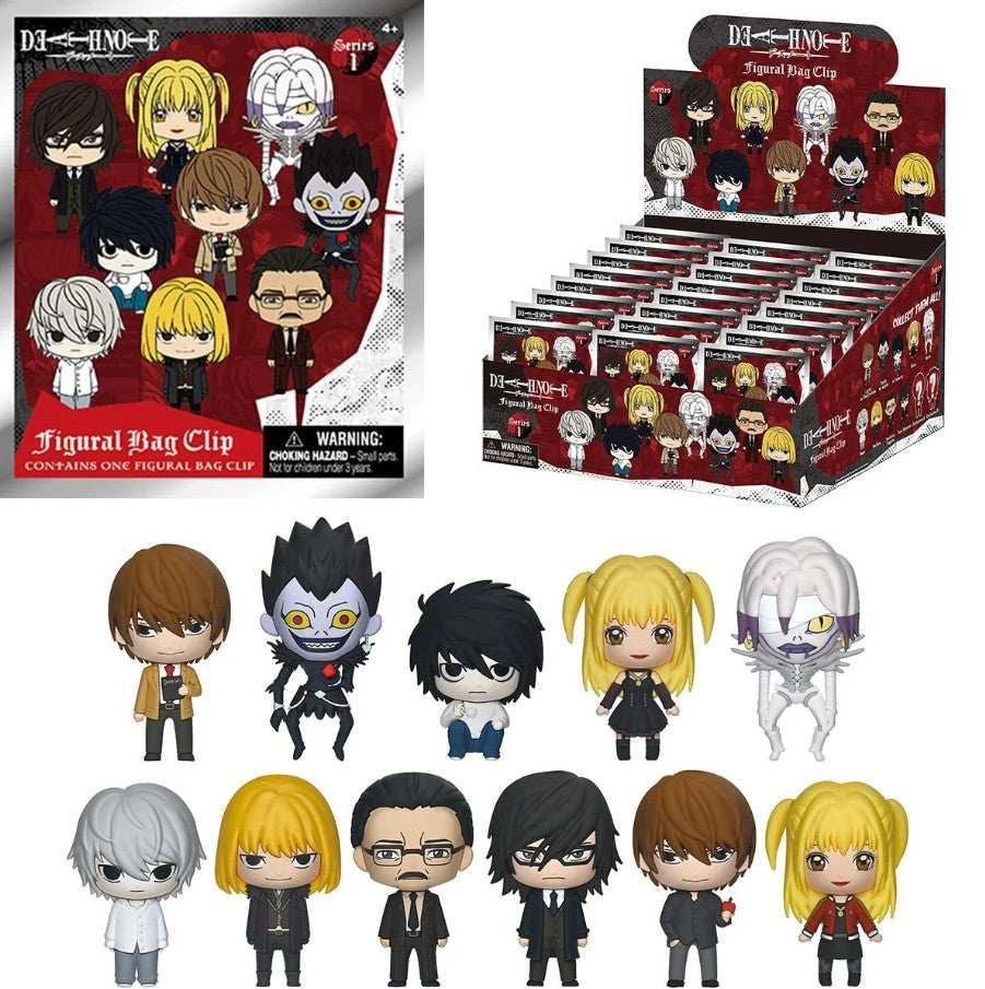 Death Note Figural Bag Clip Blind Bag - Official Anime Collectible Super Anime Store