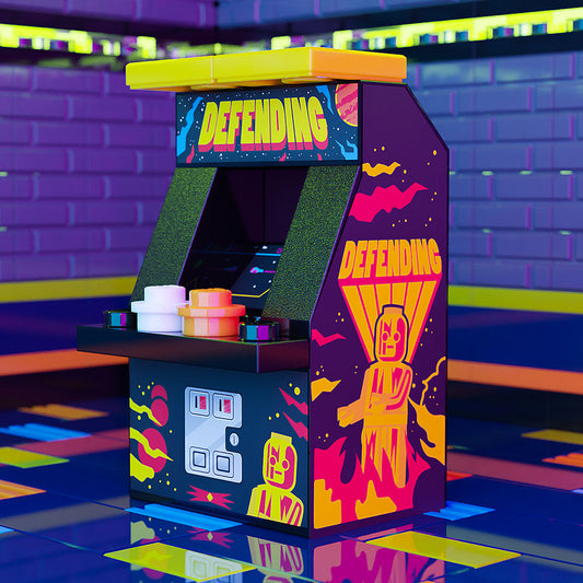 Defending - B3 Customs Arcade Machine B3 Customs