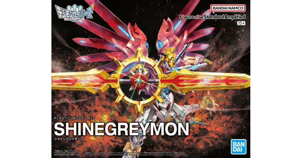 DIGIMON - SHINEGREYMON FIGURE-RISE STANDARD AMPLIFIED MODEL KIT Anime Pop