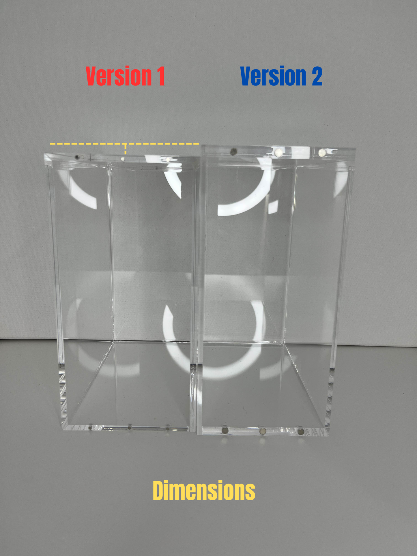 Premium Pokémon Elite Trainer Box Protective Display Acrylic Case Version 2 Spoils and Loot