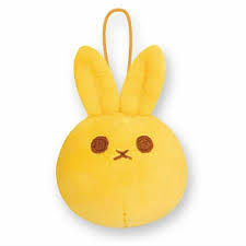 MAKKUROUSAGI RABBIT PETIT MASCOT PLUSH Yellow Anime Pop
