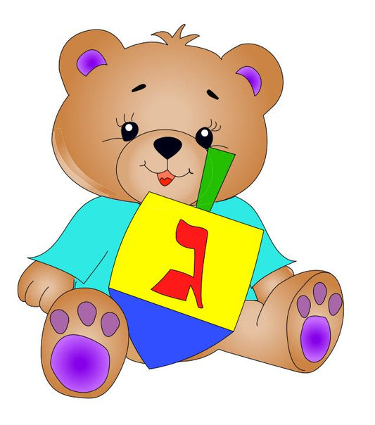 Diamond Art Dreidel Bear Keychain Colours Crafts