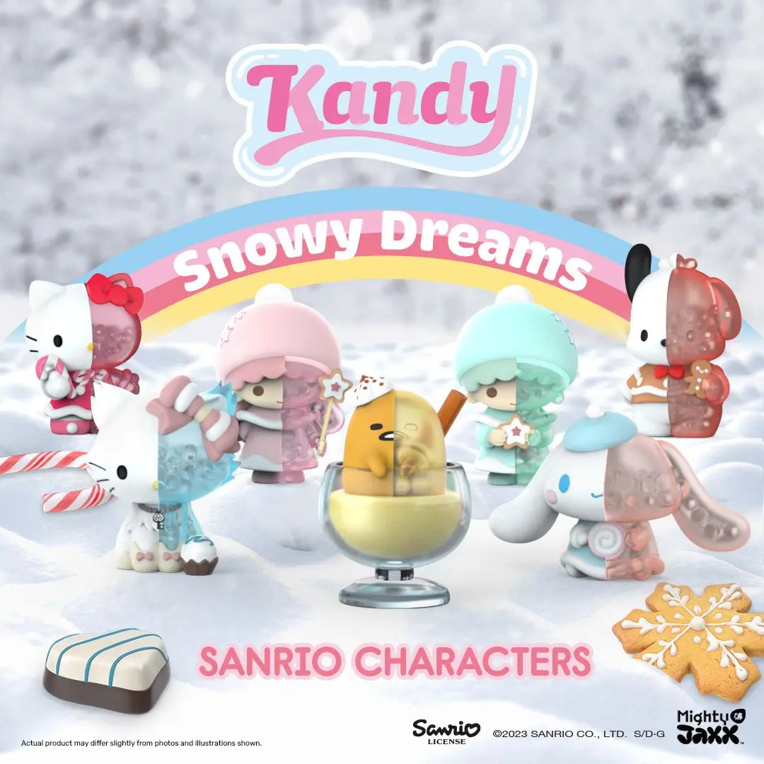 Kandy x Sanrio Snowy Dreams Blind Box - Hello Kitty Winter Series by Mighty Jaxx Super Anime Store