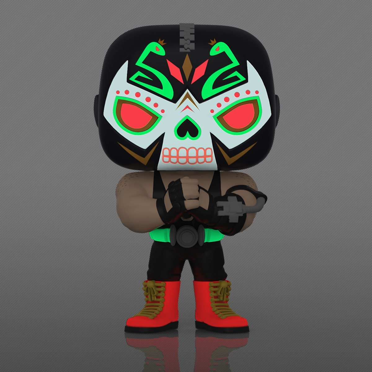 Funko Pop! Dia de los DC: Bane Glow-in-the-Dark - Entertainment Earth Exclusive Josh's Cards