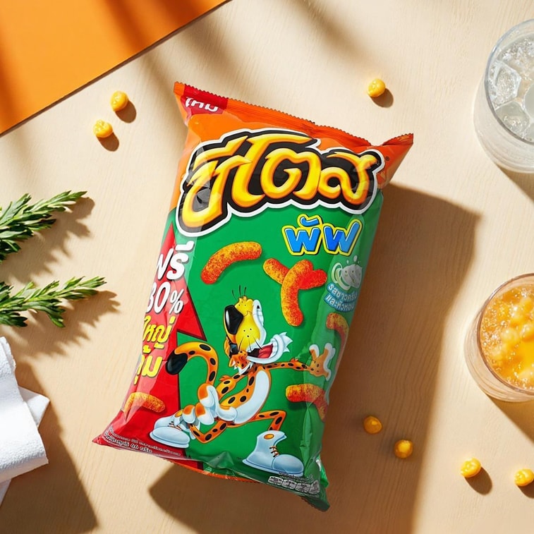 Cheetos Sour Cream Onion Corn Puffs 2.32 oz Super Anime Store