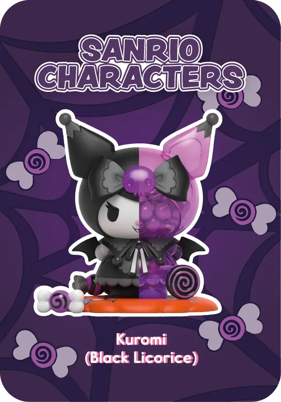 Kandy: Sanrio Spooky Fun Series Blind Box (1 Blind Box) Super Anime Store