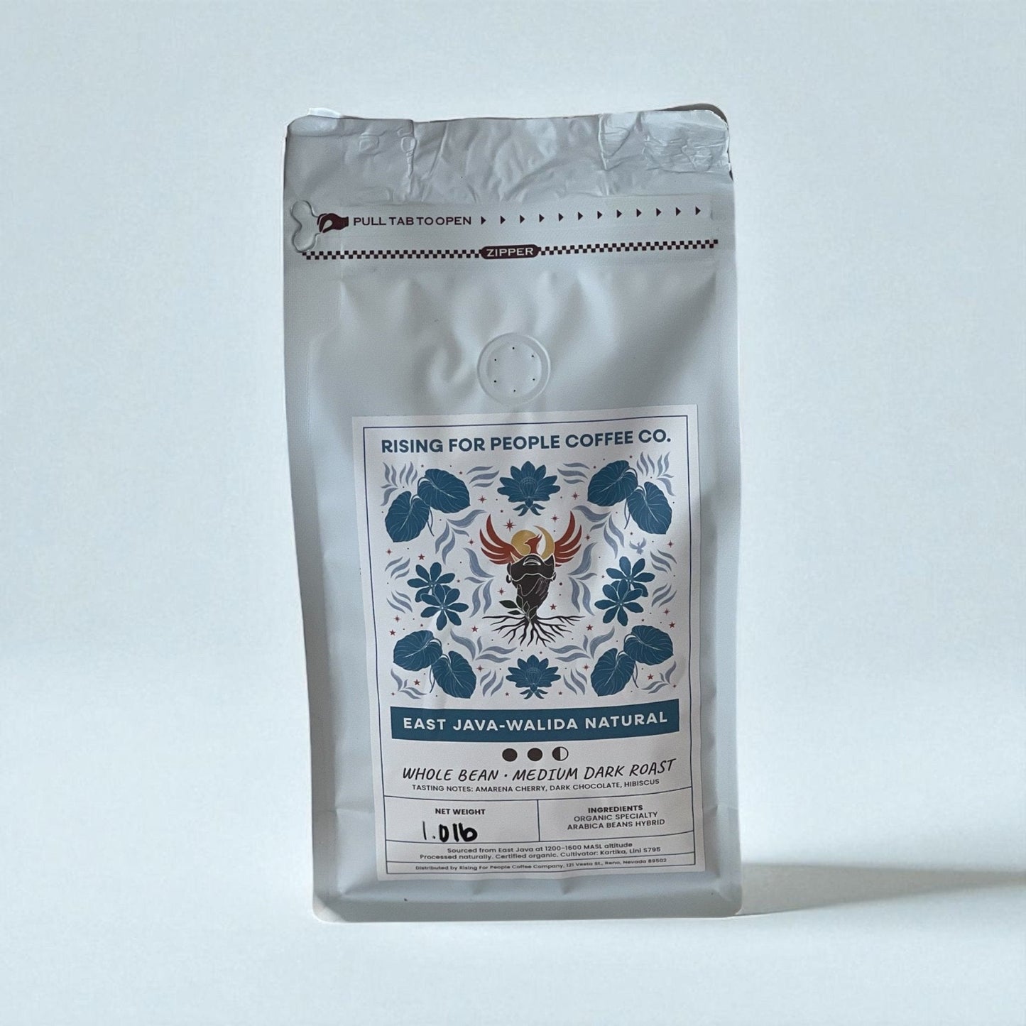 East Java Konang Springs Natural — Medium-Dark Roast Whole Bean Coffee