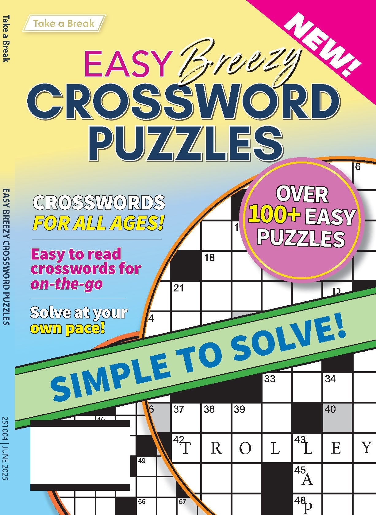 Take a Break - Easy Breezy Crossword 25.02.28: Over 100 Easy Puzzles, Crosswords For All Ages, Simple To Solve, Hours Of Mind-Boosting Fun & More! Magazine Shop US