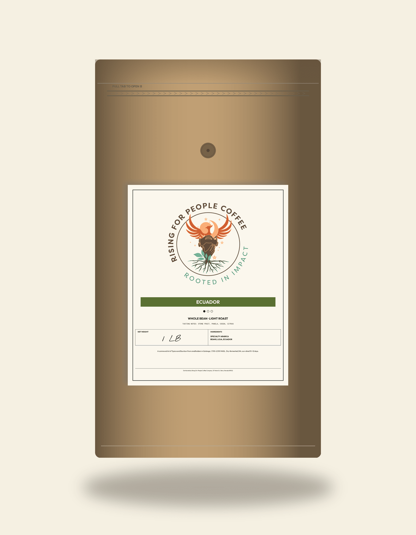 Ecuador Ecuador El Sauce — Whole Bean Coffee