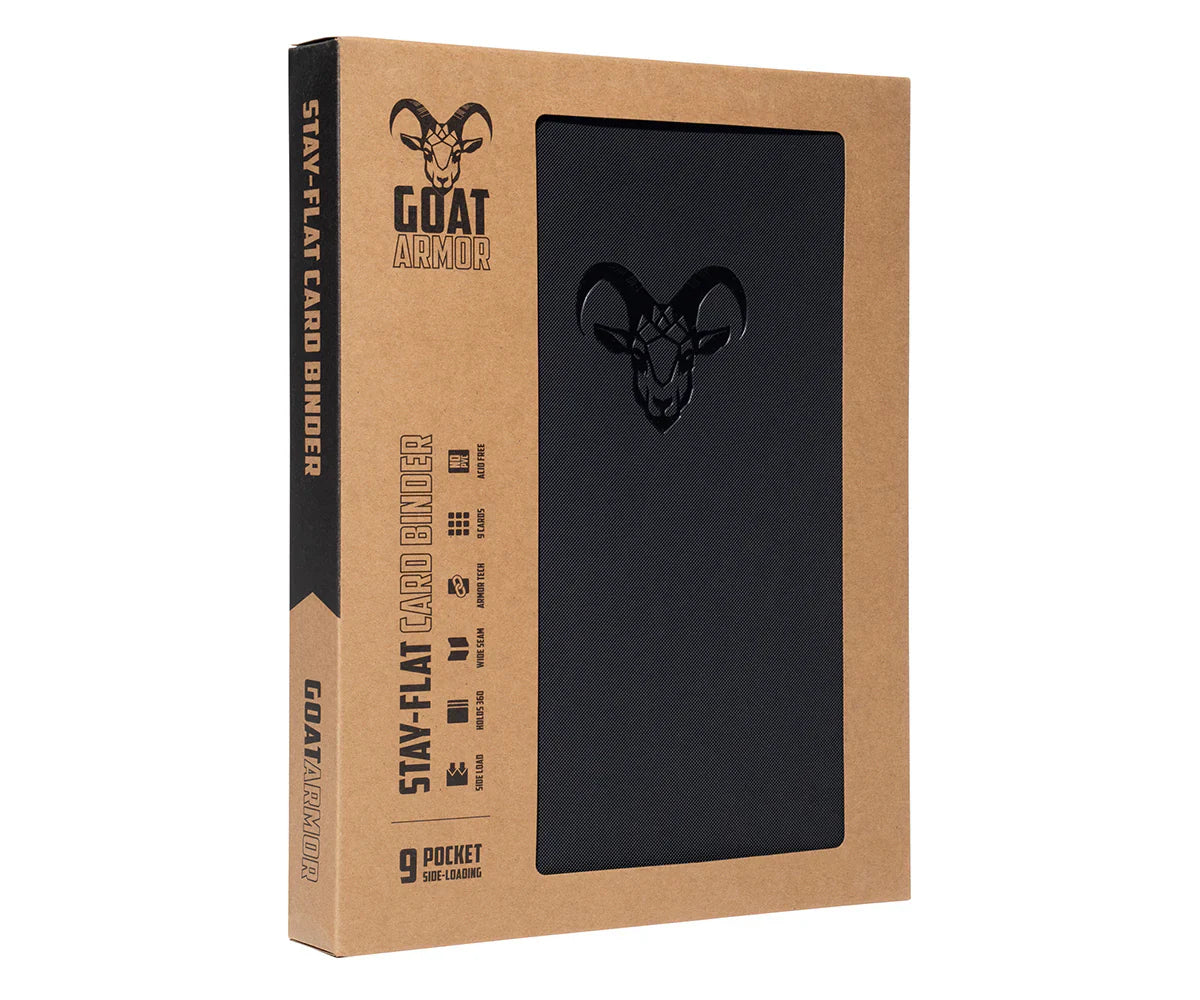 9 Pocket "Stay Flat" Card Binder Mankey Business