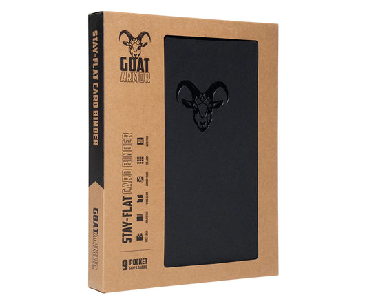 9 Pocket "Stay Flat" Card Binder Mankey Business