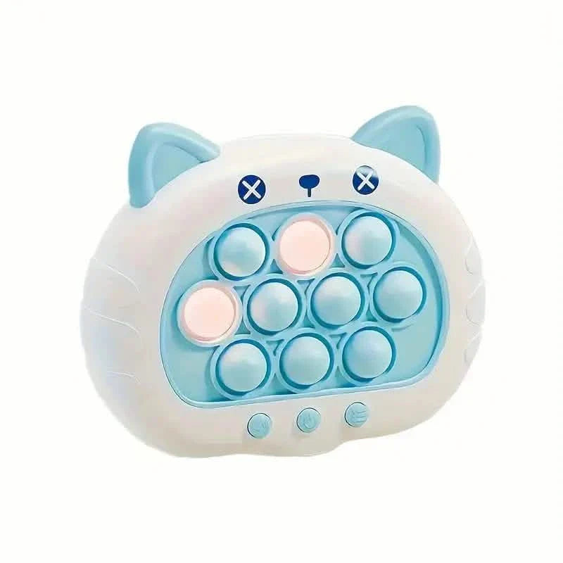 Electronic Pro Quick Push Puzzle Game Light Up Game Quick Push Toy Blue DailySale