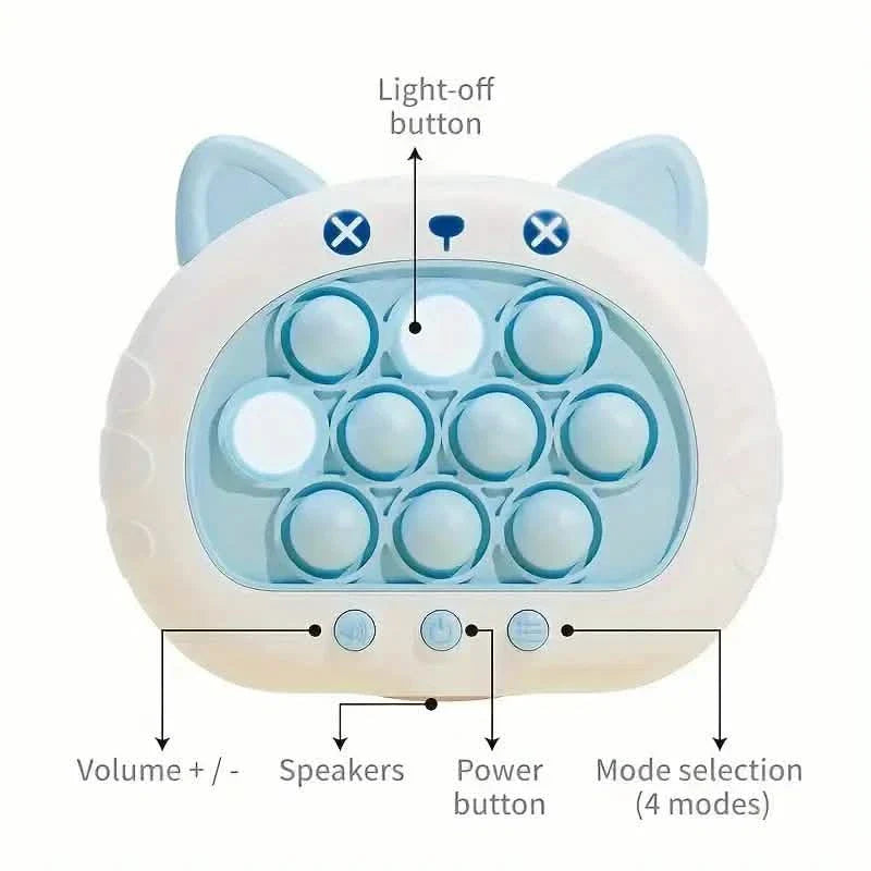 Electronic Pro Quick Push Puzzle Game Light Up Game Quick Push Toy DailySale