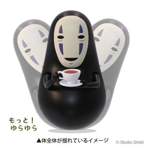 Ensky Studio Ghibli Spirited Away Roly-poly Toy - No Face Super Anime Store