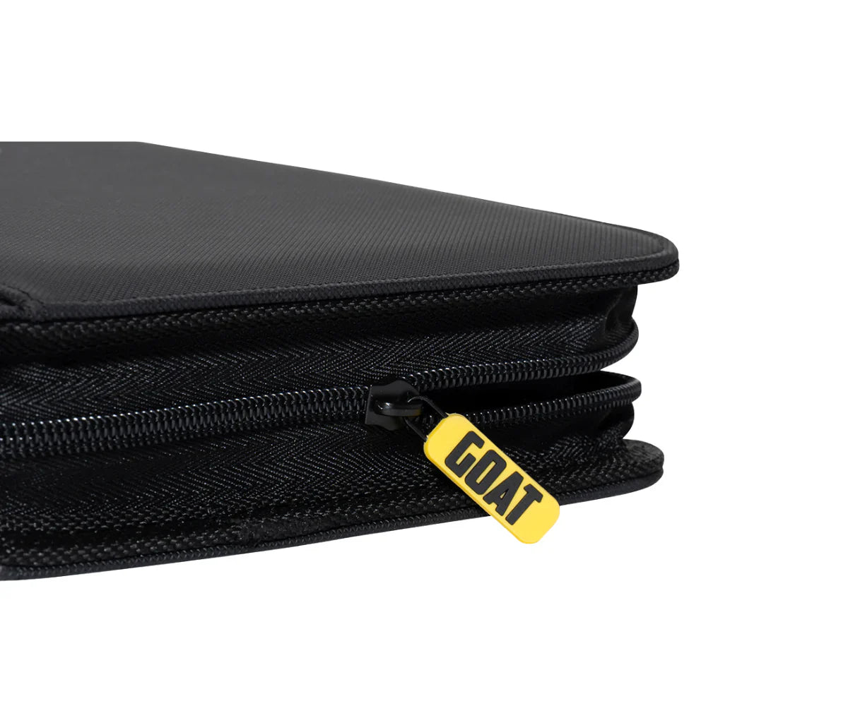4 Pocket "Stay Flat" Card Binder Mankey Business