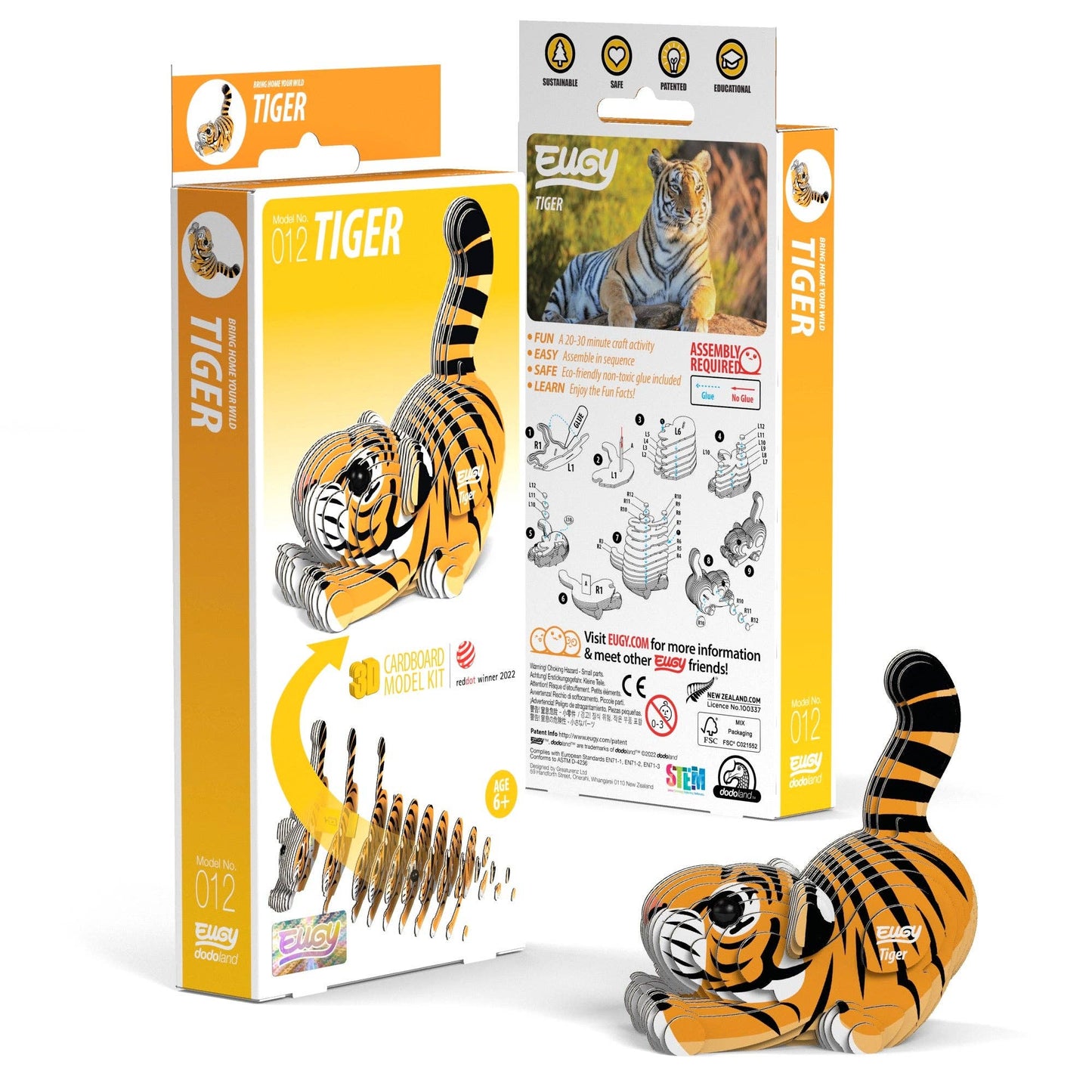 EUGY Tiger 3D Puzzle Olita Gifts & Goods