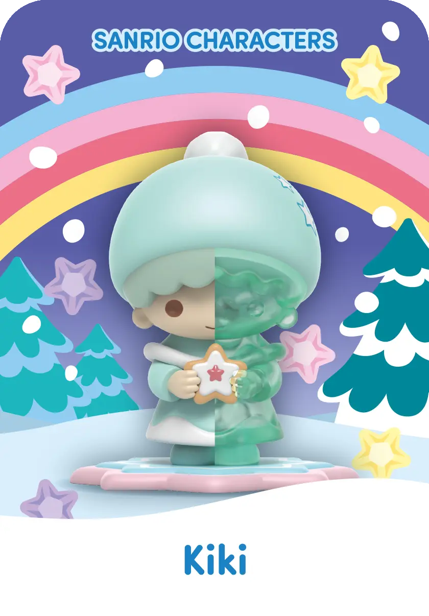 Kandy x Sanrio Snowy Dreams Blind Box - Hello Kitty Winter Series by Mighty Jaxx Super Anime Store