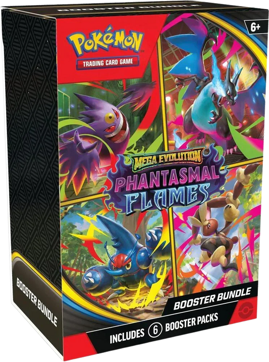 Mega Evolution: Phantasmal Flames - Booster Bundle Trading Card World