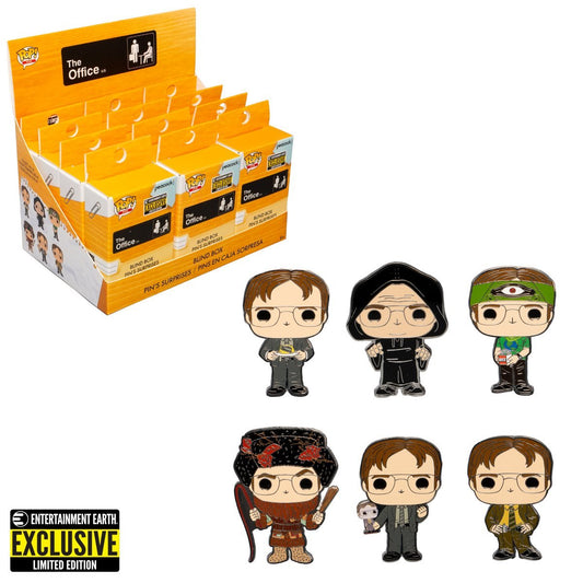 Funko Pin The Office: Dwight Schrute Disguises Blind-Box - Entertainment Earth Exclusive Josh's Cards