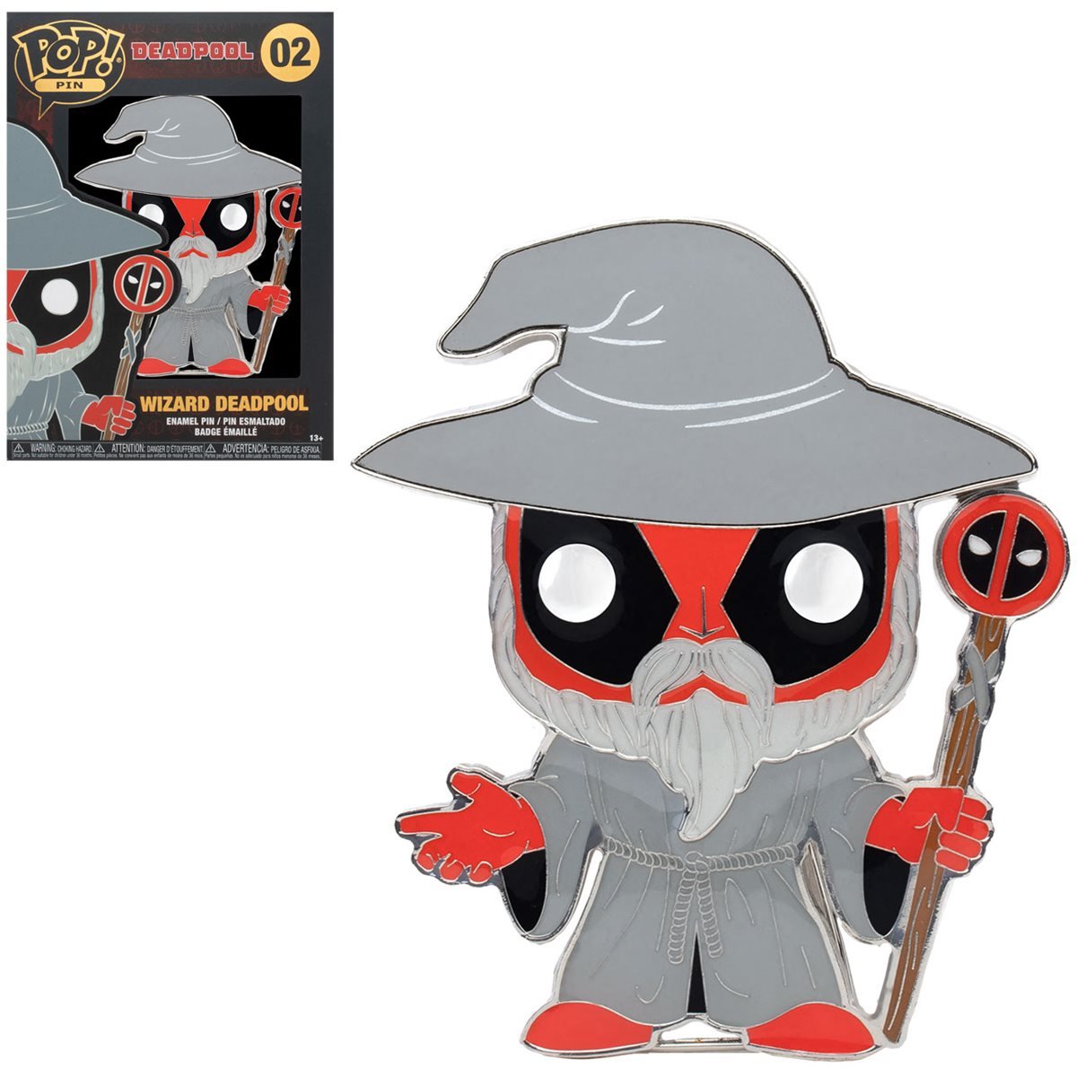 Funko Pin: Deadpool - Wizard Deadpool Josh's Cards