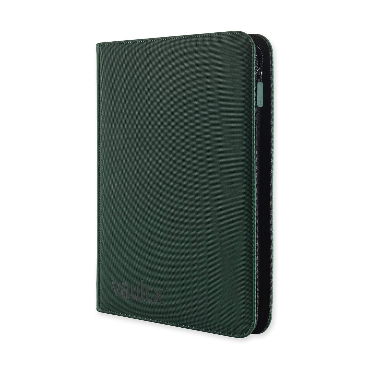 Vault X Premium Exo-Tec Zip Binder - 9 Pocket Forest Green Spoils and Loot