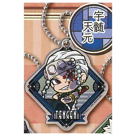 DEMON SLAYER 9 PILLARS TENGEN UZUI ACRYLIC KEYCHAIN Anime Pop