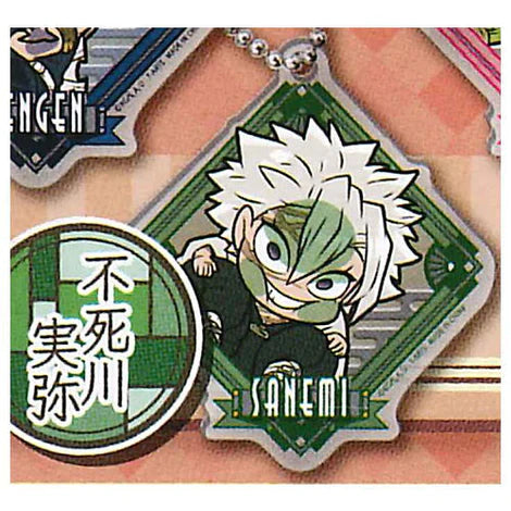 DEMON SLAYER 9 PILLARS SANEMI SHINAZUGAWA ACRYLIC KEYCHAIN Anime Pop