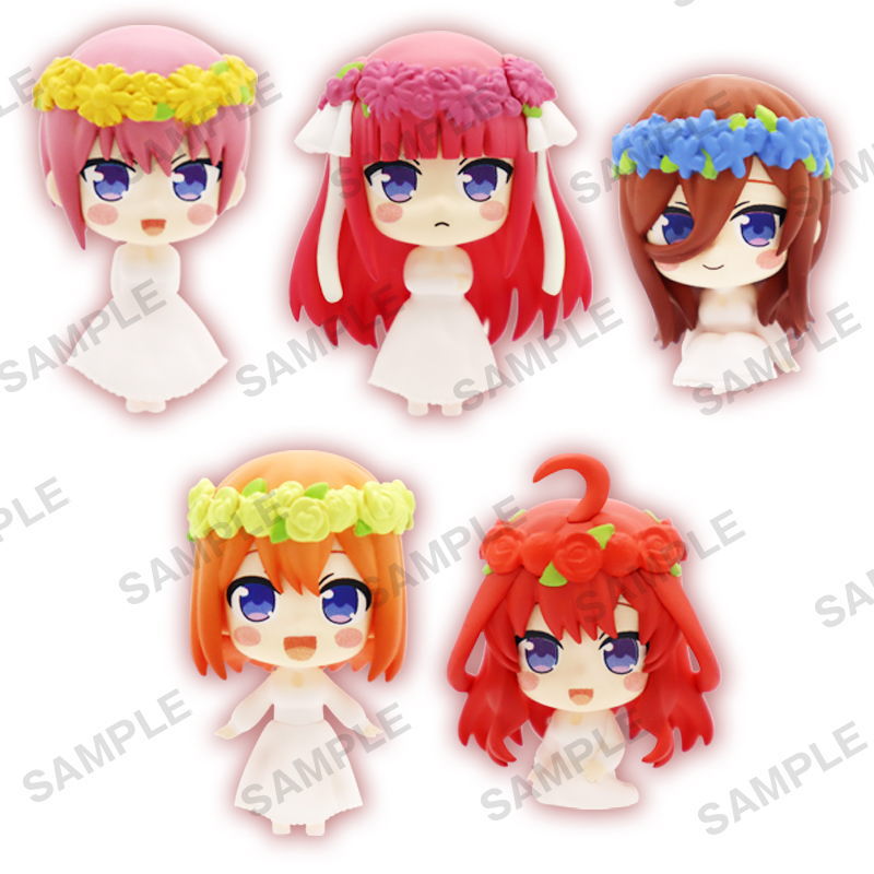 The Quintessential Quintuplets Gashapon Capsule Toy - Official Anime Keychain Super Anime Store