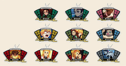 Demon Slayer DECOFLA Acrylic Keychain Blind Box - Kimetsu no Yaiba Mystery Keychain Super Anime Store