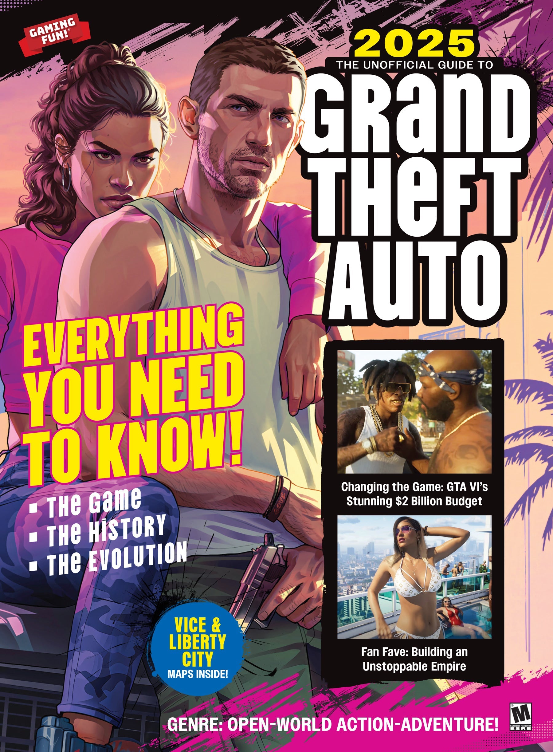 Grand Theft Auto - 2025 Guide: Everything You Need to Know, How It All Began, Changing The Game, Building An Unstoppable Empire, PS2 Effect, Open World Of Action & Adventure Of This Iconic Video Game! Magazine Shop US